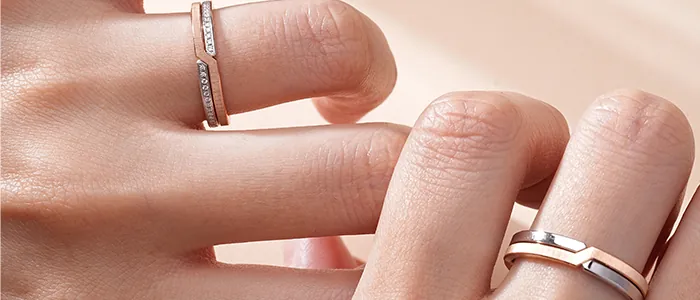 耐心等待，静候专属对戒的完美呈现。